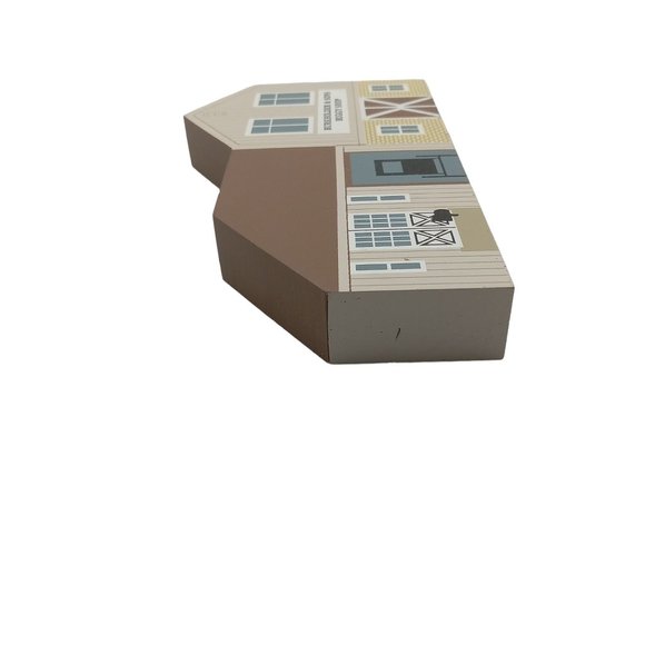 Cat's Meow Village Burkholder & Sons Buggy Shop Amish Craftsmen Series Signed - Picture 3 of 8